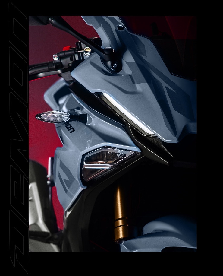 Ra mắt Sportbike 250cc siêu đẹp GPX GR200R Dacorsa2